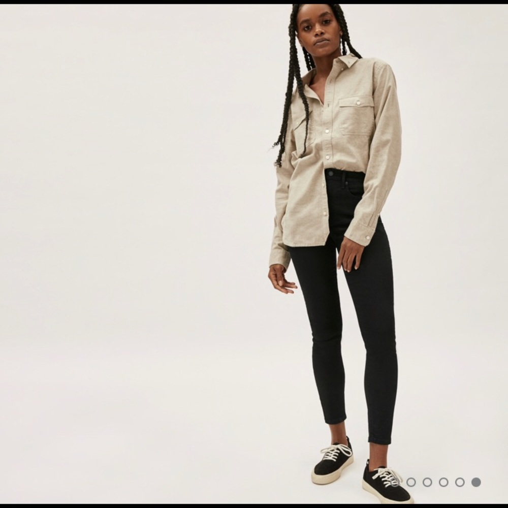 Everlane Authentic Stretch High-Rise Skinny